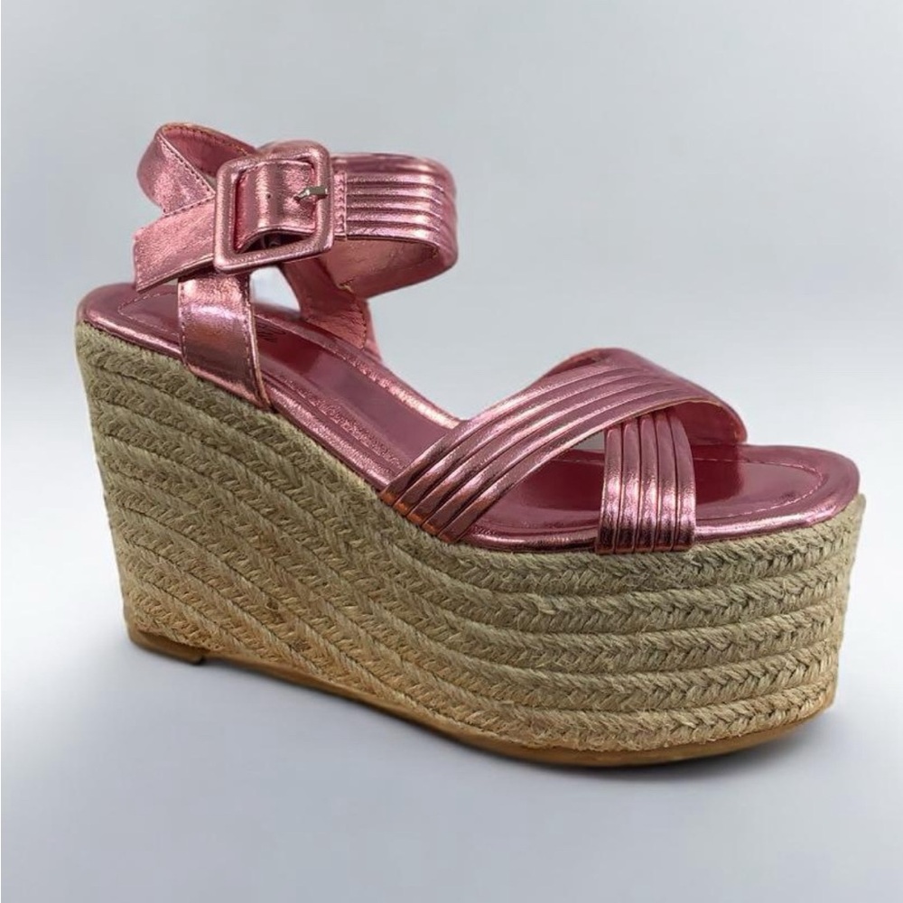 Mata Shoes Pink Platform Sandals
